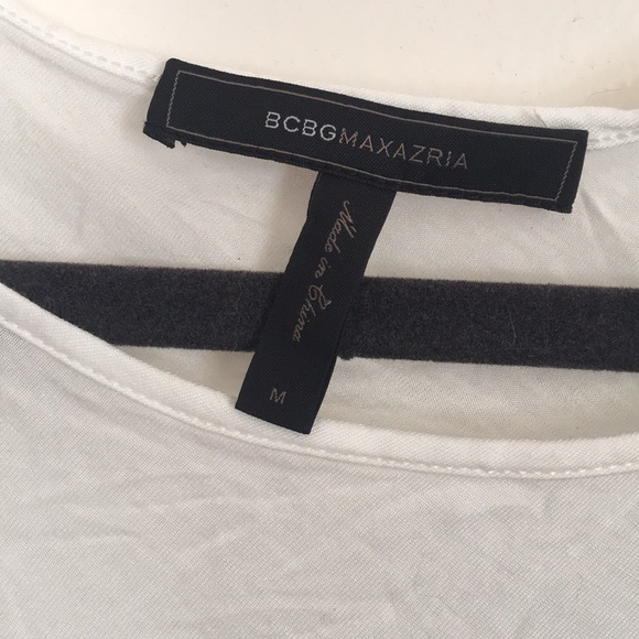 BCBGMAXAZRIA Night Out Dress White/Green/Black M - Picture 2 of 3